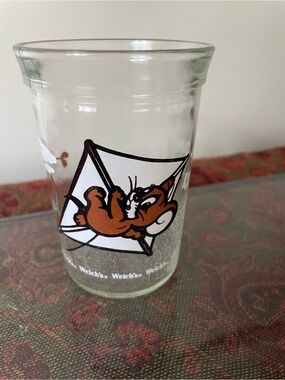 Vintage Welch's Juice Glass Tom & Jerry Kite
